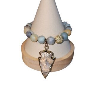 Jasper Collection Solar Bracelet.